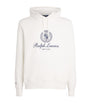 Polo Ralph Lauren White Cotton-Blend Polo Crest Hoodie