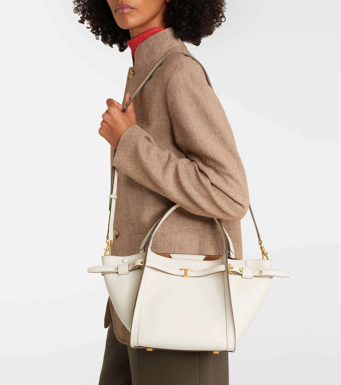 Tod's - T Timeless Small leather tote bag