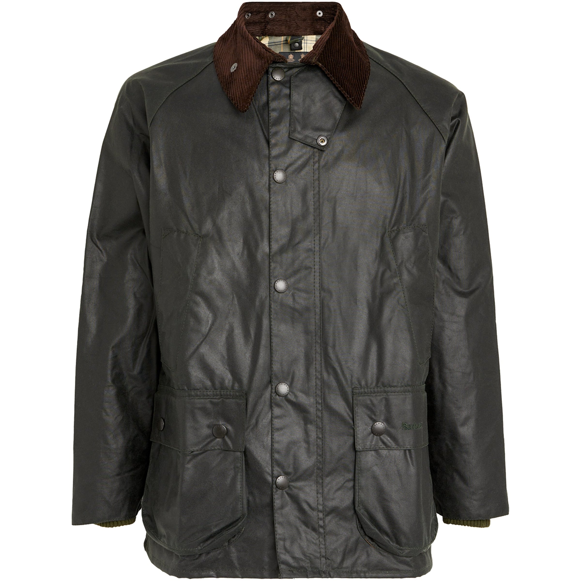 Green Waxed Bedale Jacket