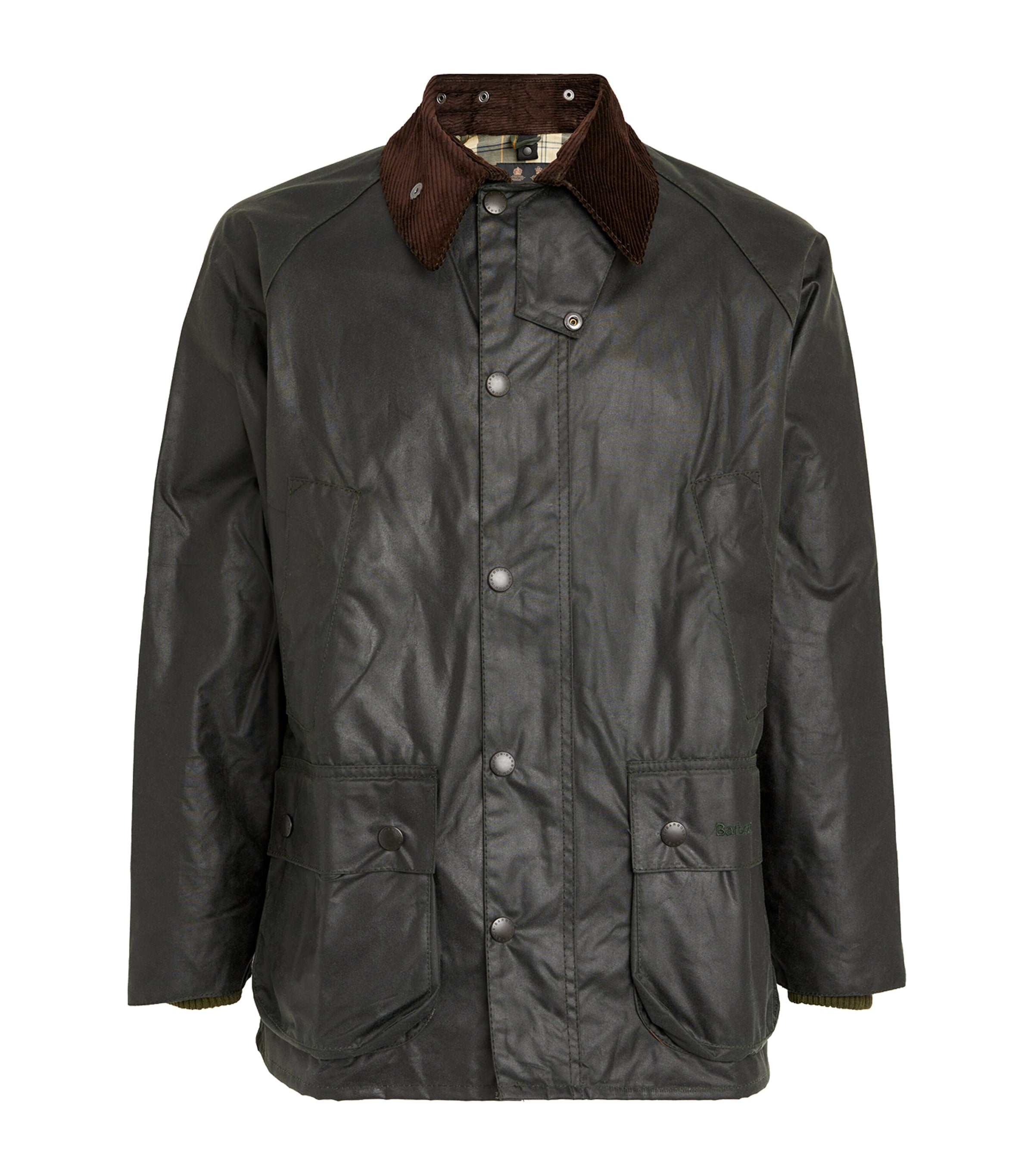 Green Waxed Bedale Jacket