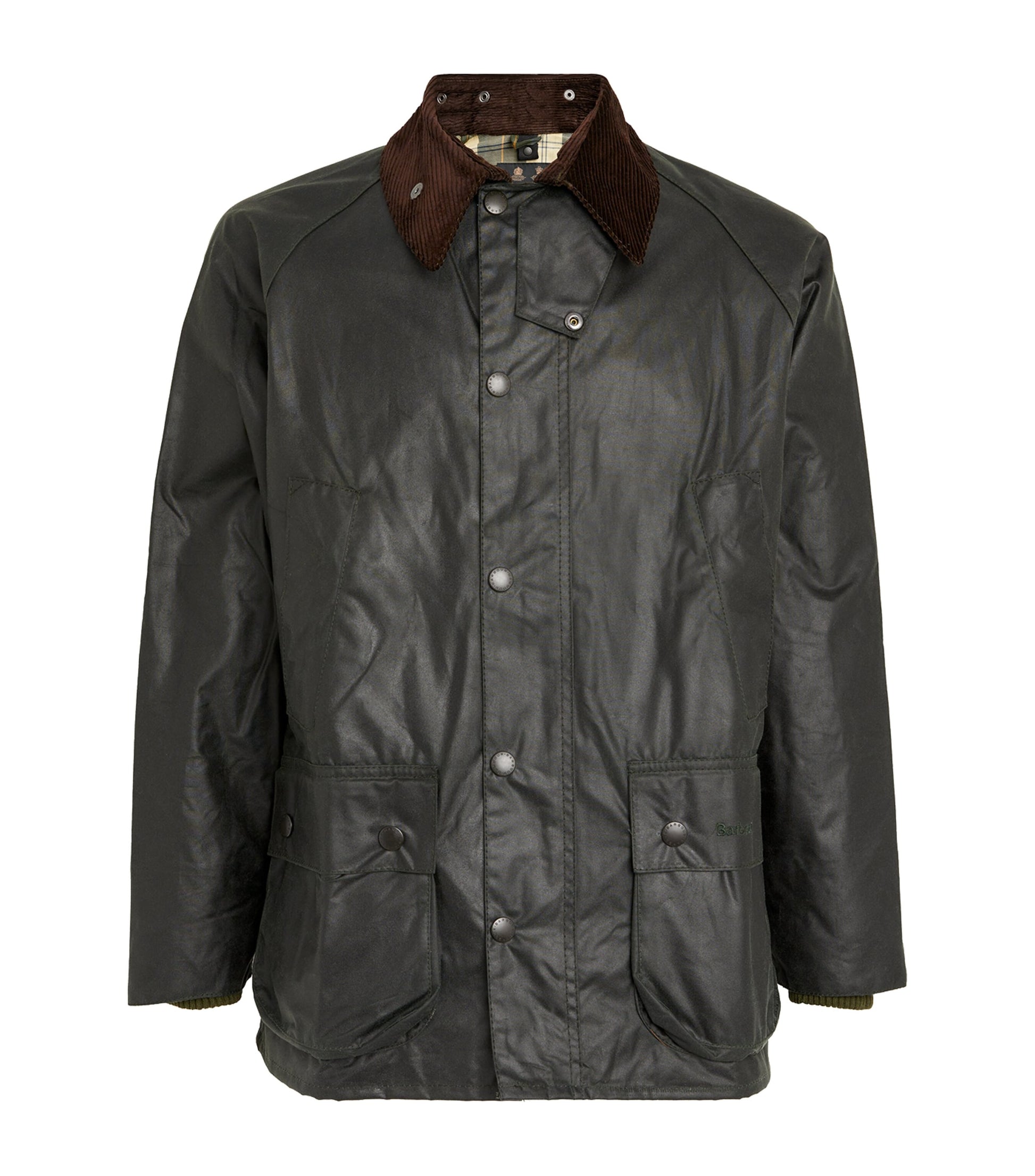 Green Waxed Bedale Jacket