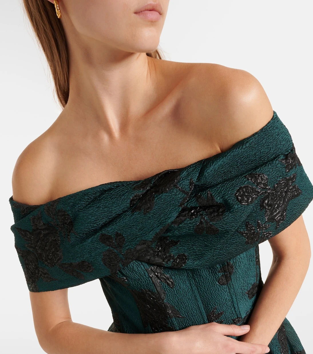 Rebecca Vallance - Beryl embroidered midi dress