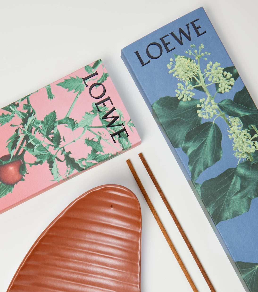Loewe Home Scents - Ivy ceramic incense set