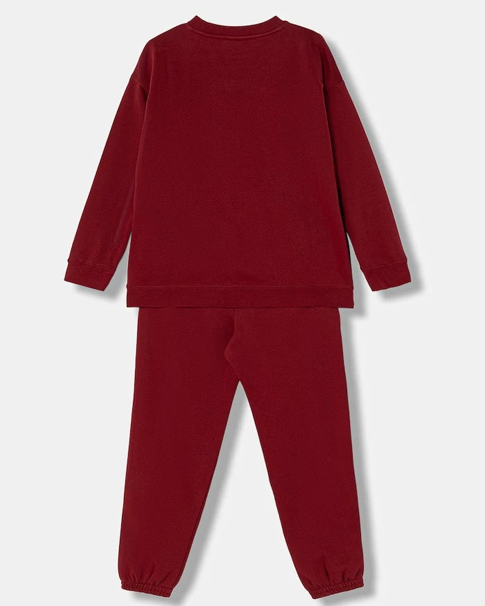 Puma pamuklu çocuk eşofman takımı Loungewear Sweat Suit