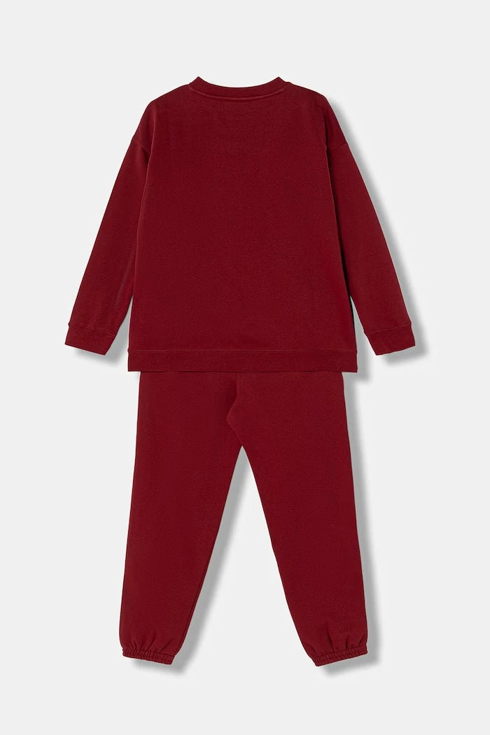 Puma pamuklu çocuk eşofman takımı Loungewear Sweat Suit