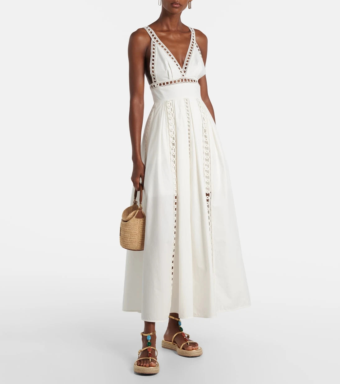 Gianvito Rossi - Shanti leather espadrille sandals