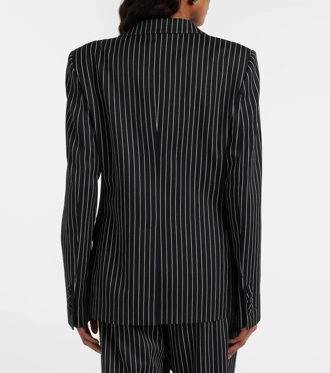 Tom Ford - Pinstripe wool and cotton blazer