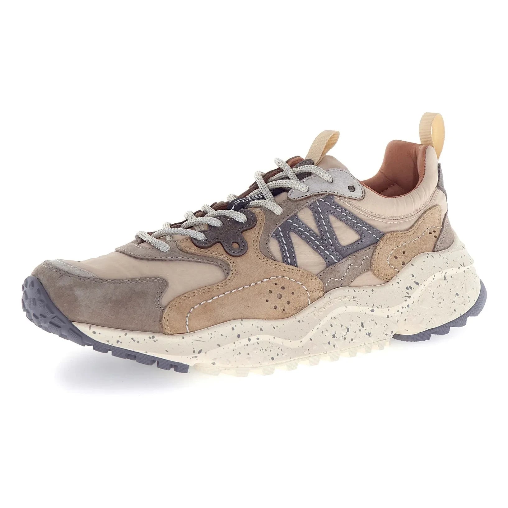 Flower Mountain - Solin Uni Suede and Nylon sneakers | Grey
