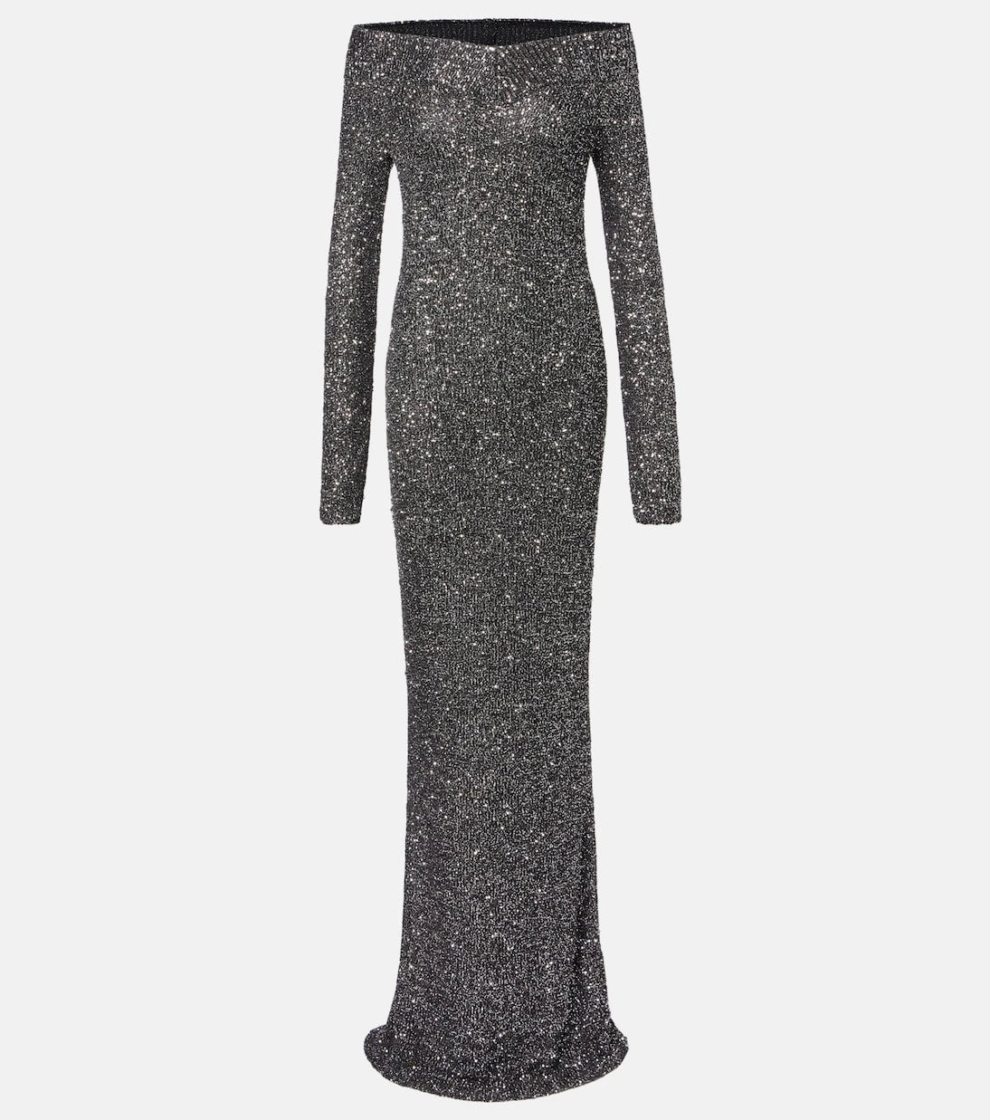 Stella McCartney - Knitted sequined gown