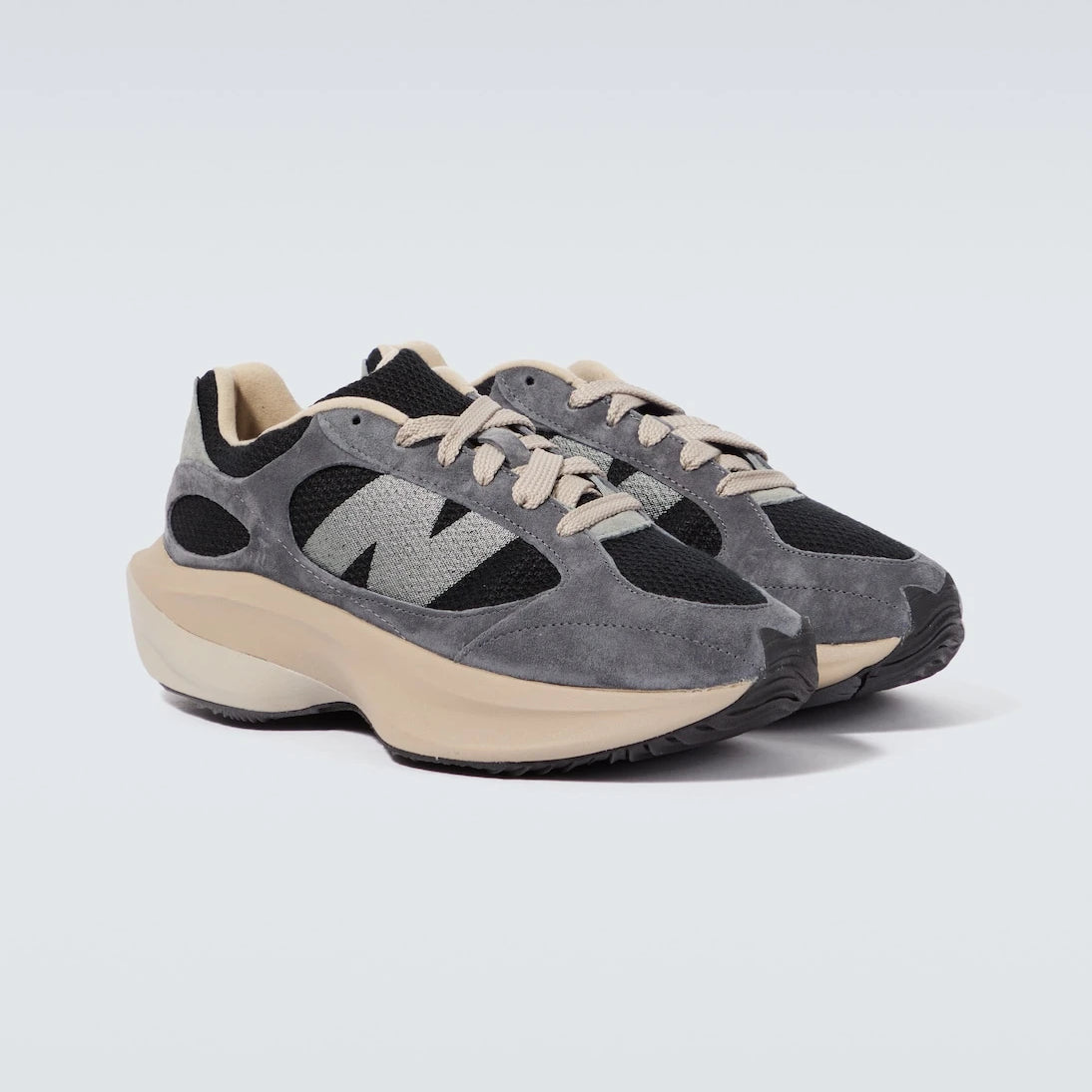 New Balance - WRPD Runner suede-trimmed sneakers