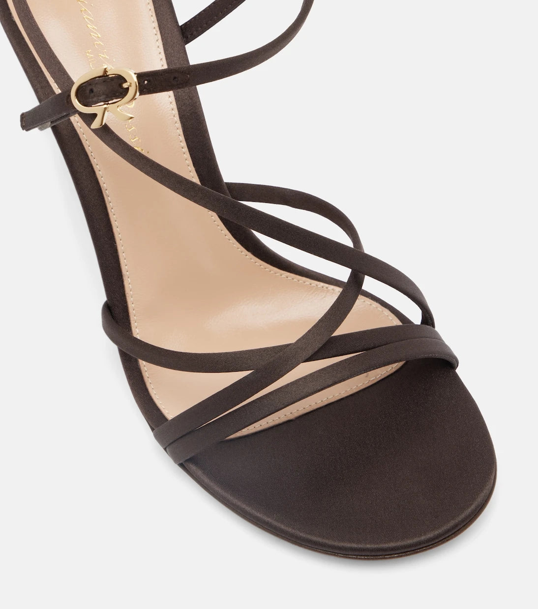 Gianvito Rossi - صنادل ساتان