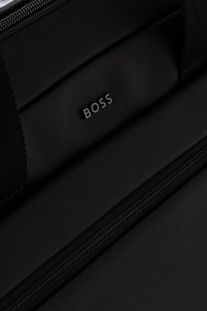 BOSS erkek suni deri laptop çantası Jace_Doc Case