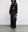 Crystal-Embellished Ivy Gravis Coat BLACK/CLEAR