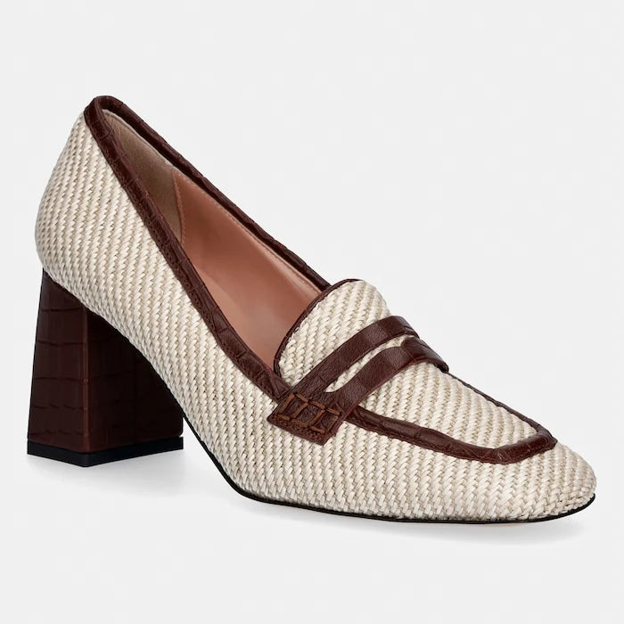 Pollini обувки с дебел ток