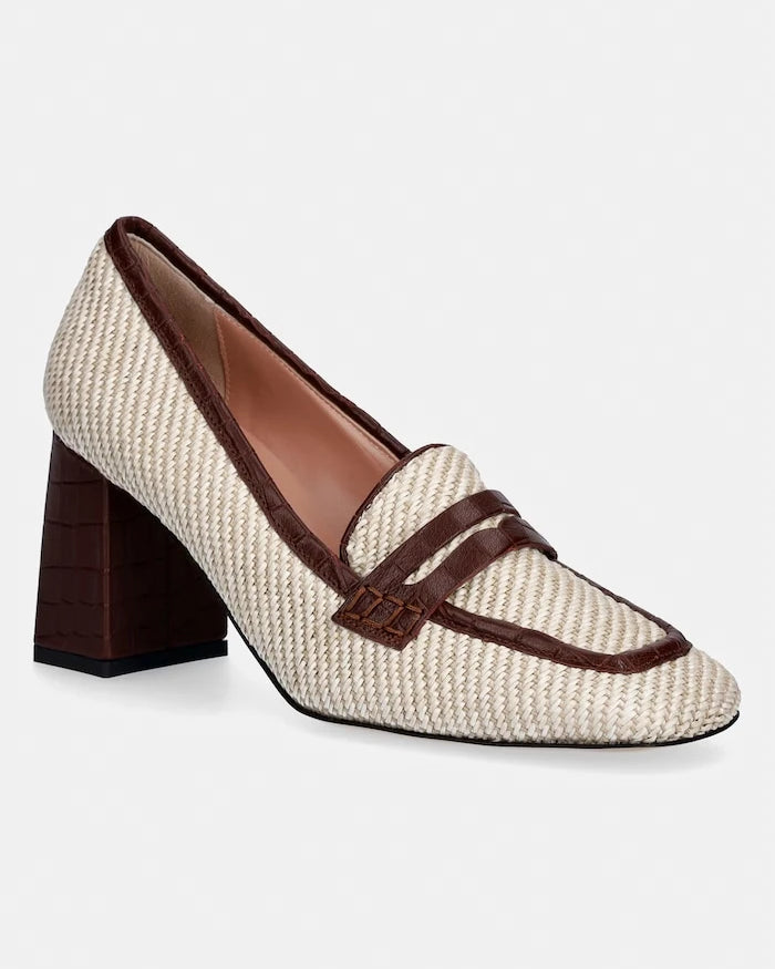 Pollini обувки с дебел ток