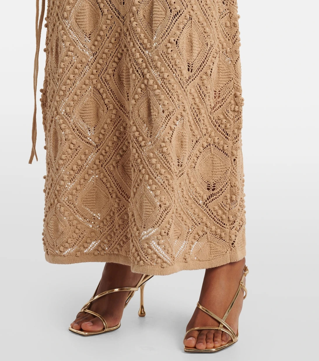 Xu Zhi - Crochet lace maxi skirt