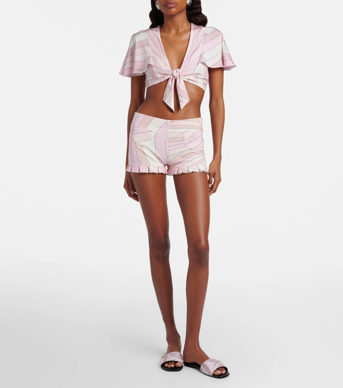Pucci - Iride jersey shorts