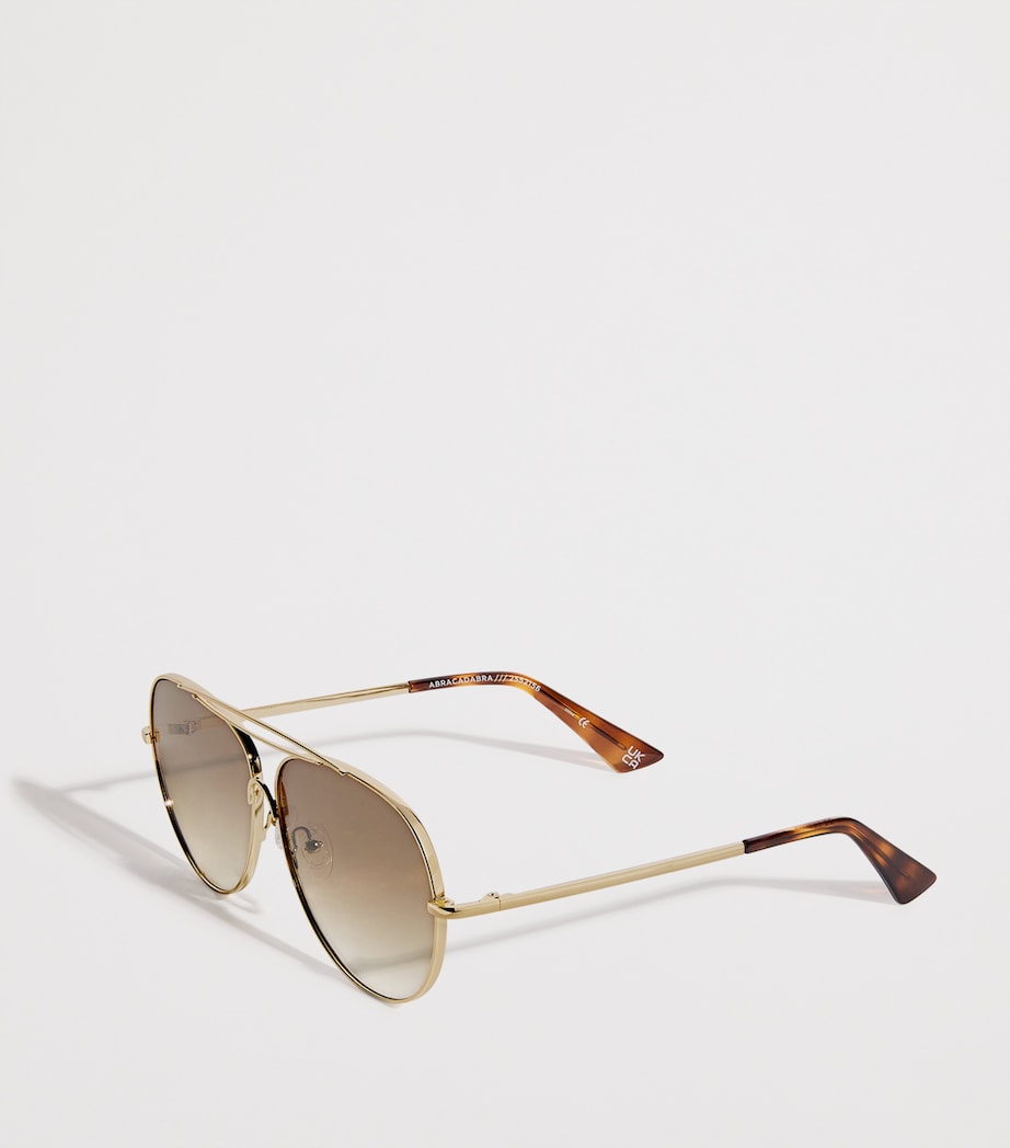 Metal Abracadabra Sunglasses BRIGHT GOLD