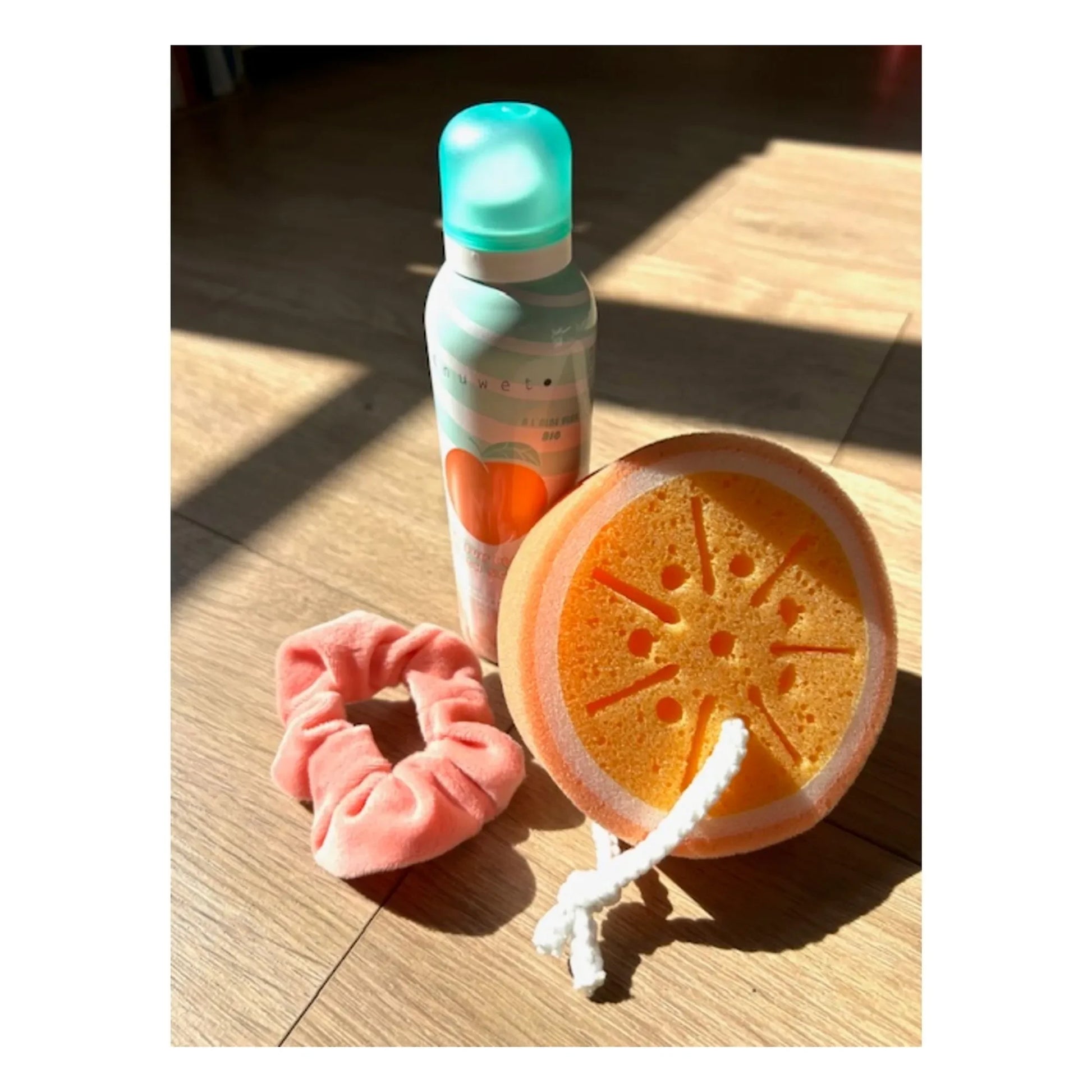 Inuwet - Bubble Peach bath set