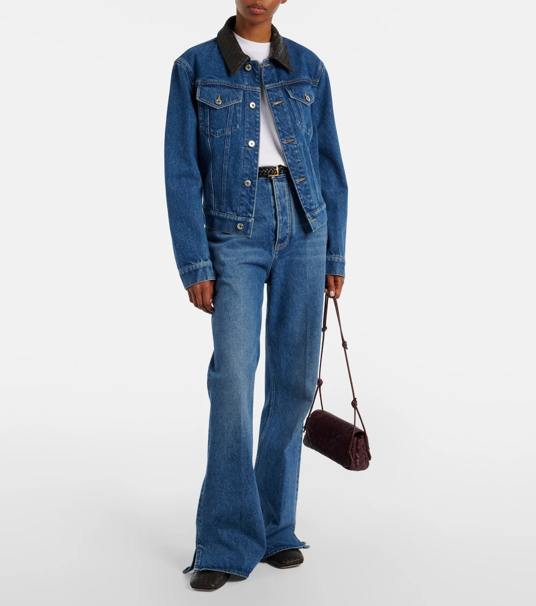 Bottega Veneta - High-rise flared jeans