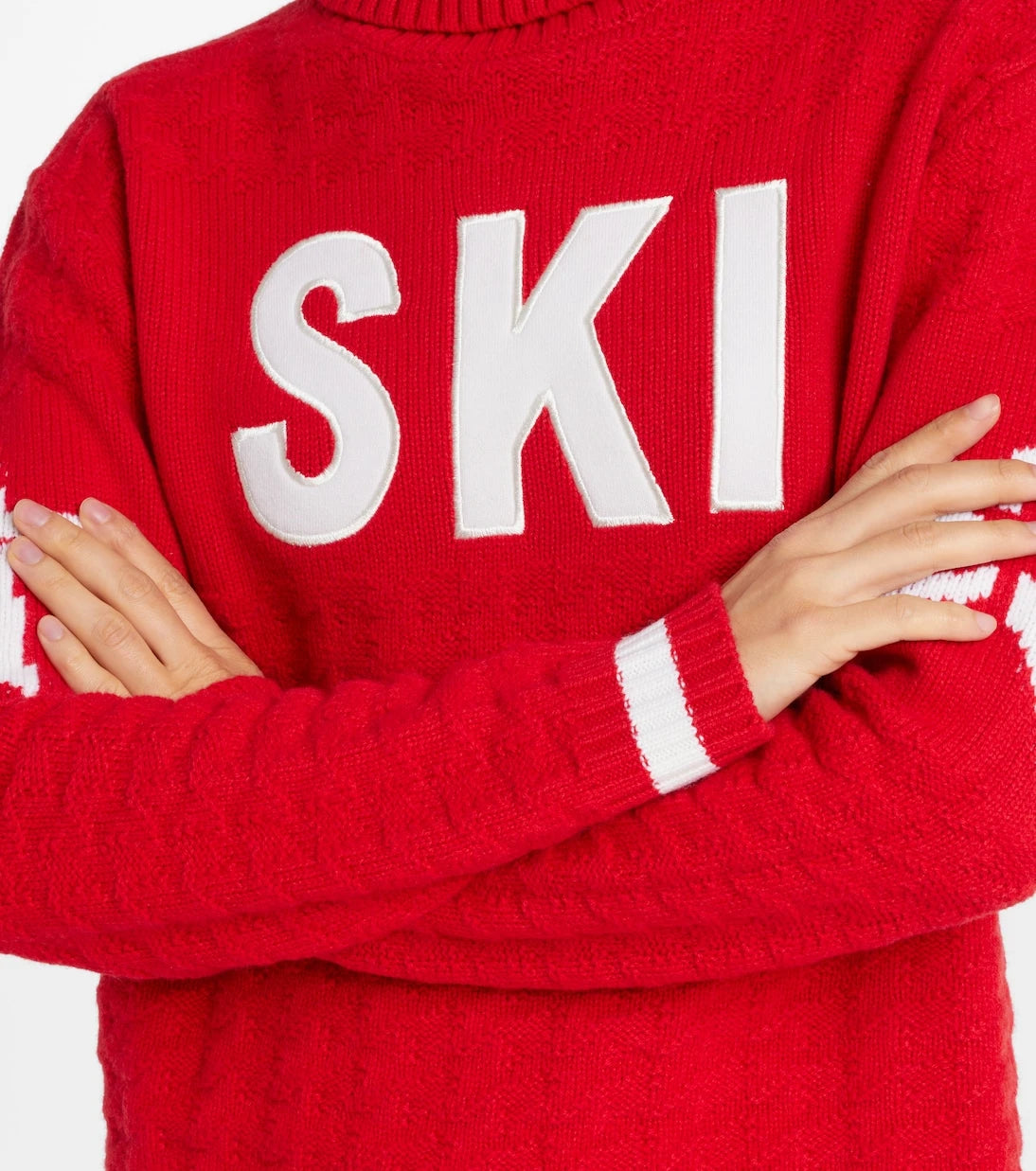 Perfect Moment - Glacier wool turtleneck sweater