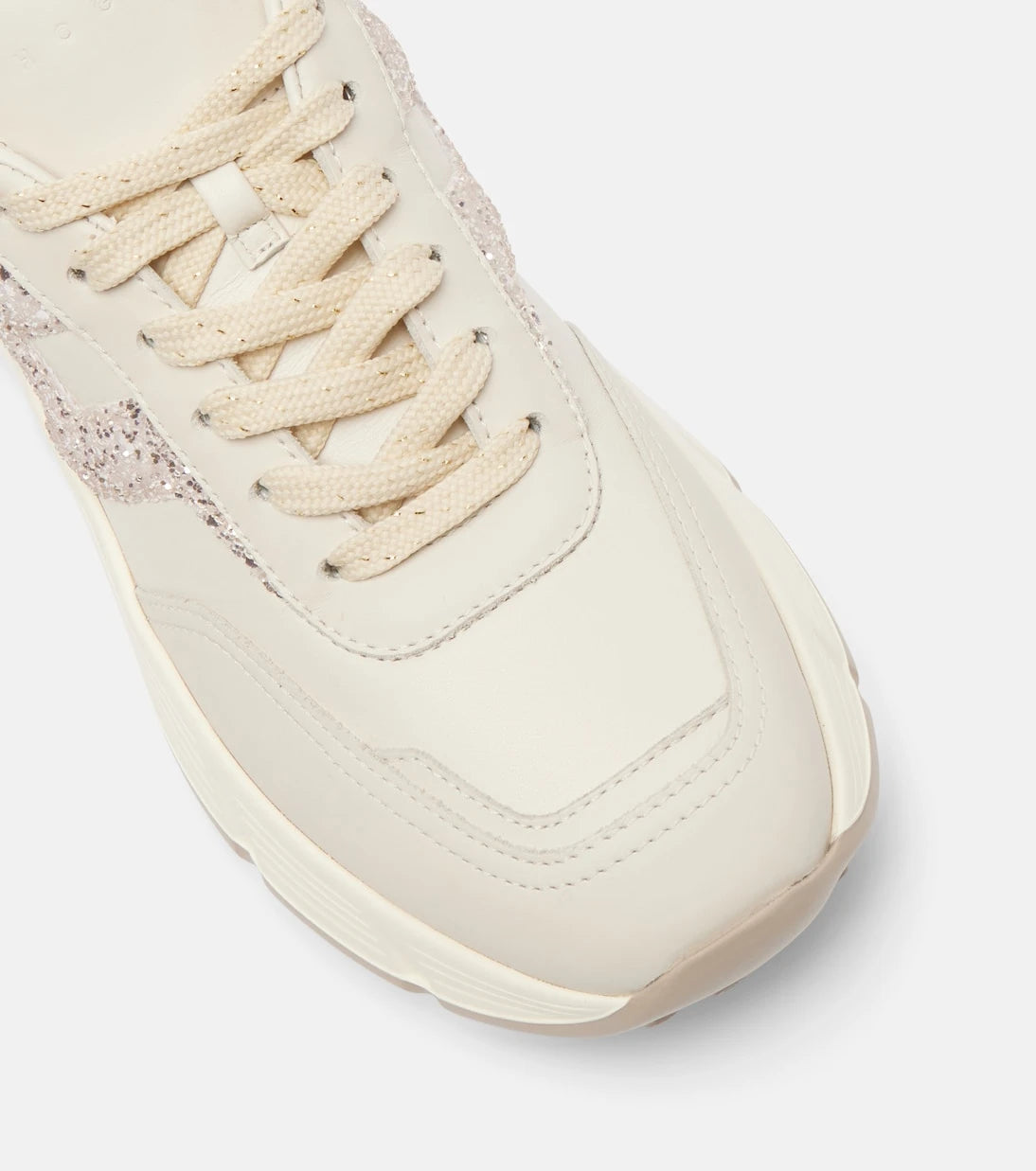 Hogan - H669 glitter leather sneakers
