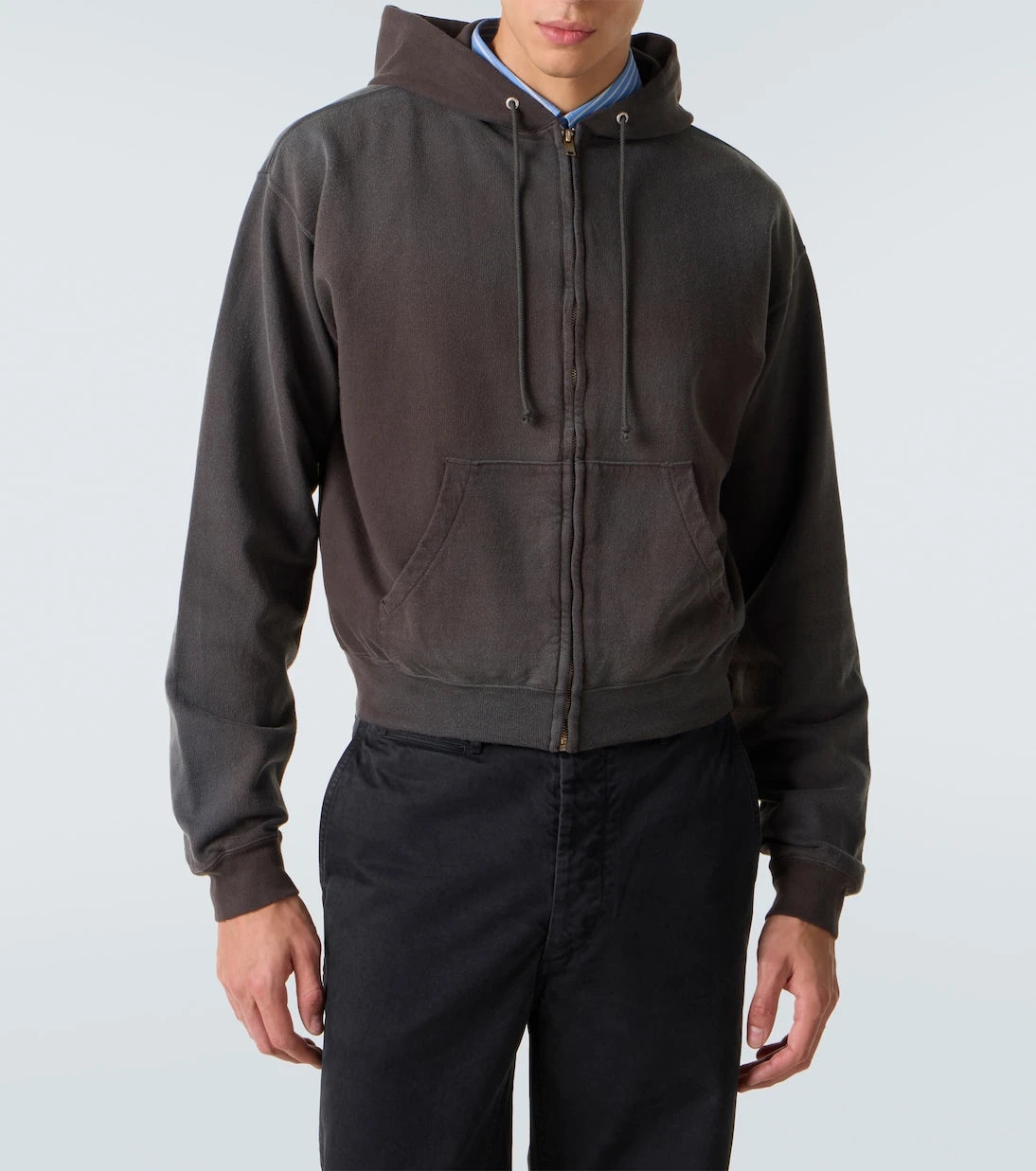 Auralee - Cotton jersey hoodie