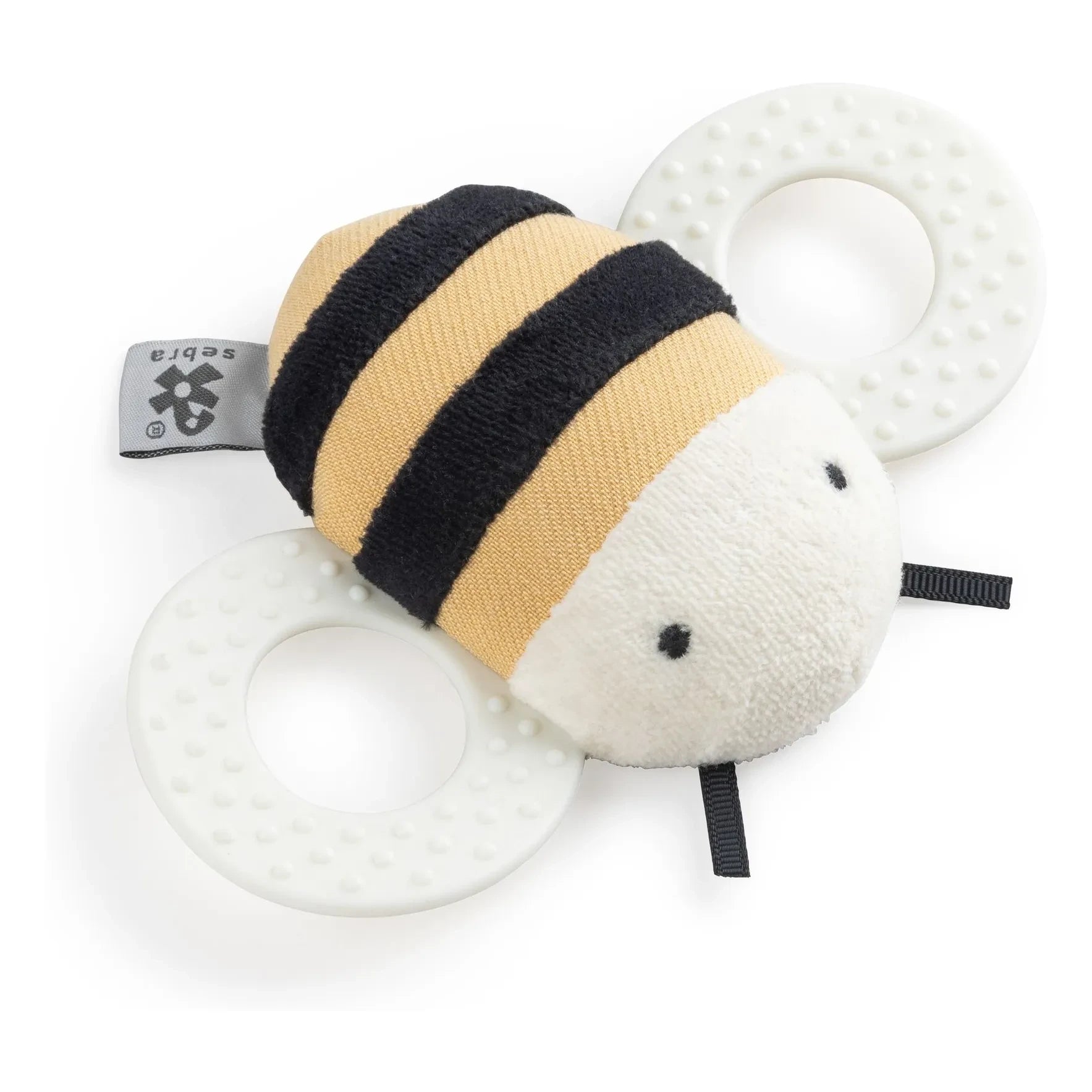 Sebra - Billy the bee rattle | Yellow