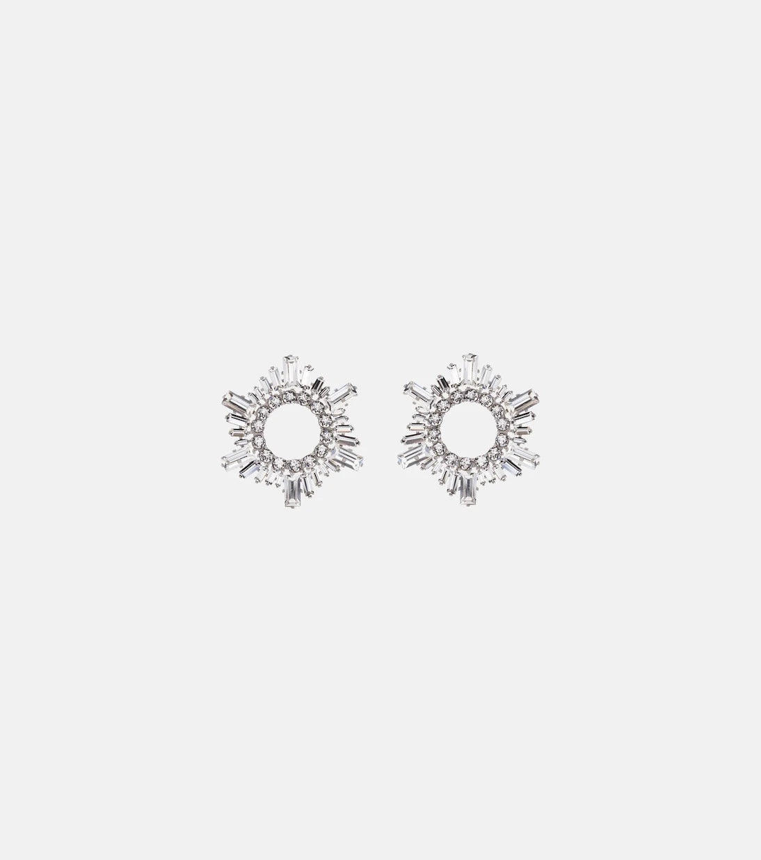 Amina Muaddi - Begum Mini embellished earrings