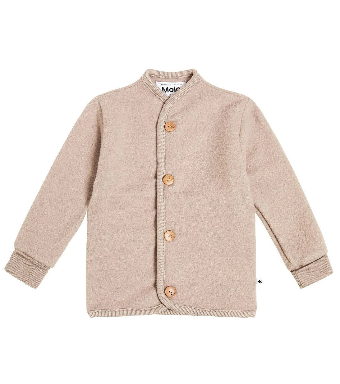 Molo - Baby Umber wool cardigan