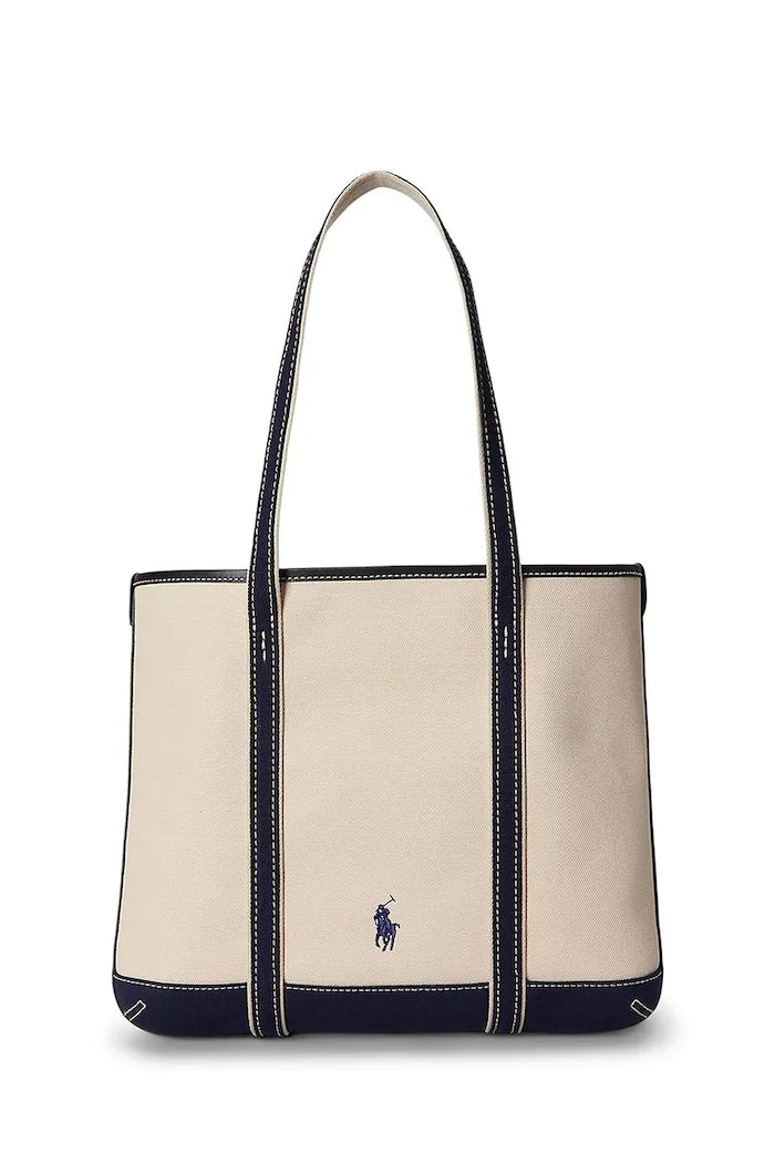 Polo Ralph Lauren чанта tote дамска от памук