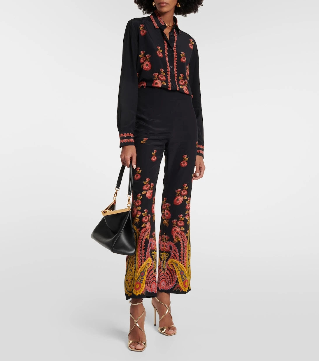 Etro - Paisley silk blouse