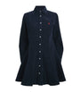 Polo Ralph Lauren Navy Cotton Corduroy Mini Shirt Dress