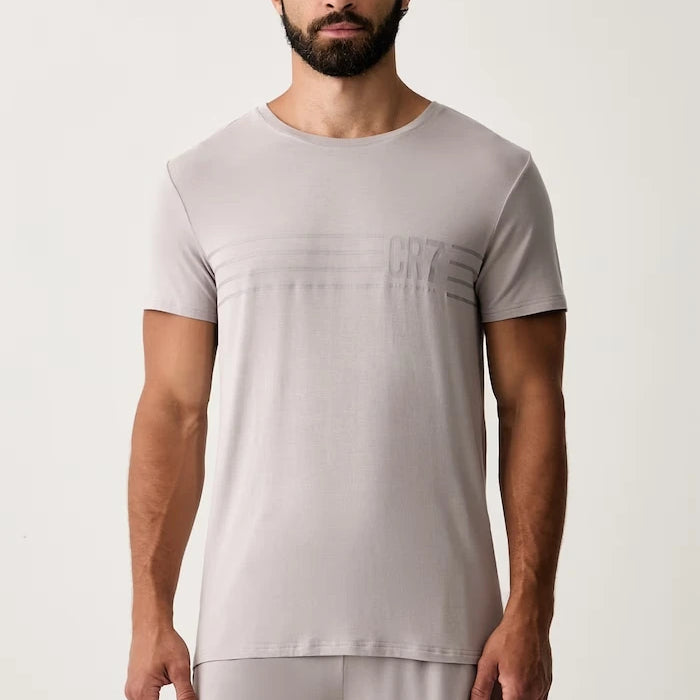 CR7 Cristiano Ronaldo iki parçalı erkek modal pijama x MODAL CONCEPT