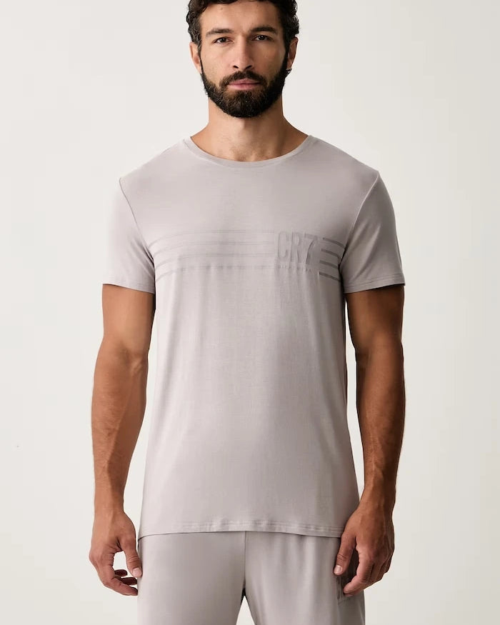 CR7 Cristiano Ronaldo iki parçalı erkek modal pijama x MODAL CONCEPT