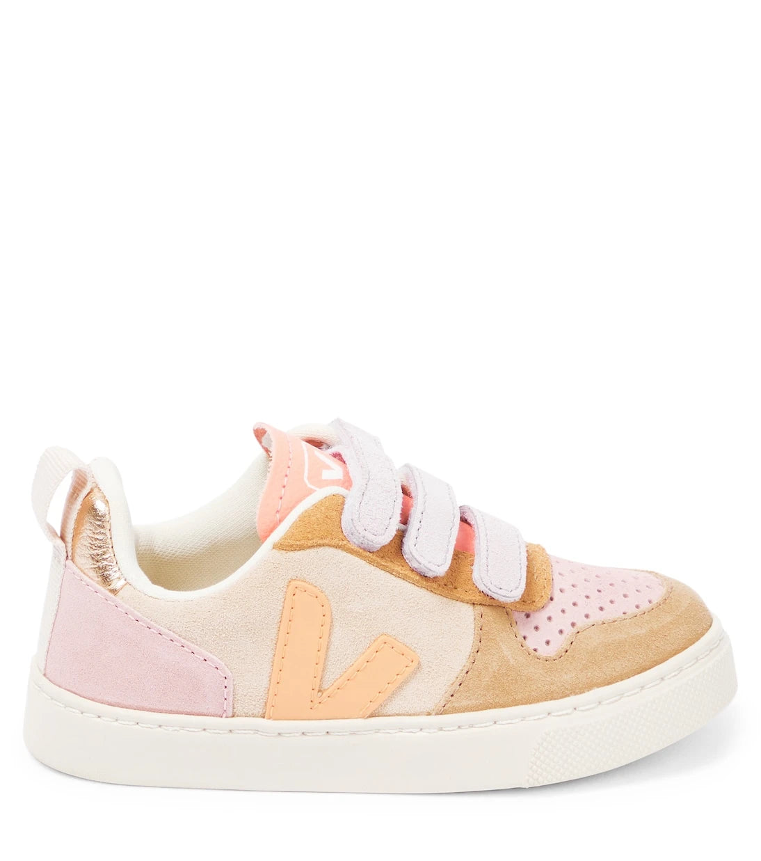Veja Kids - V-10 suede sneakers