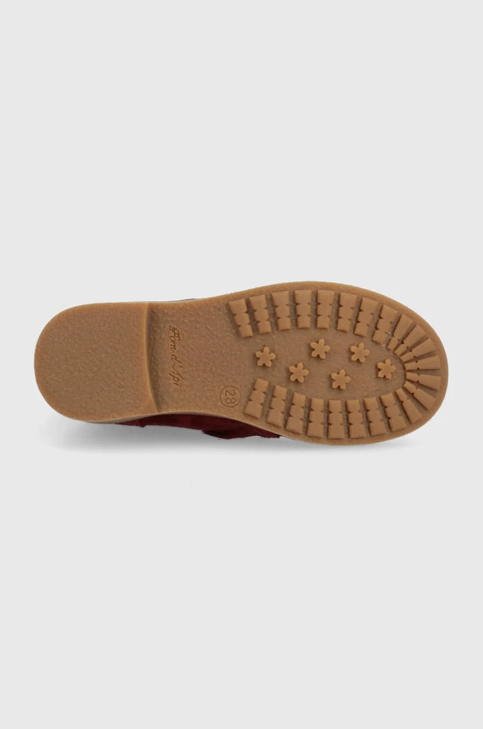 Детски велурени боти Pom D'api TRIP HI LACE