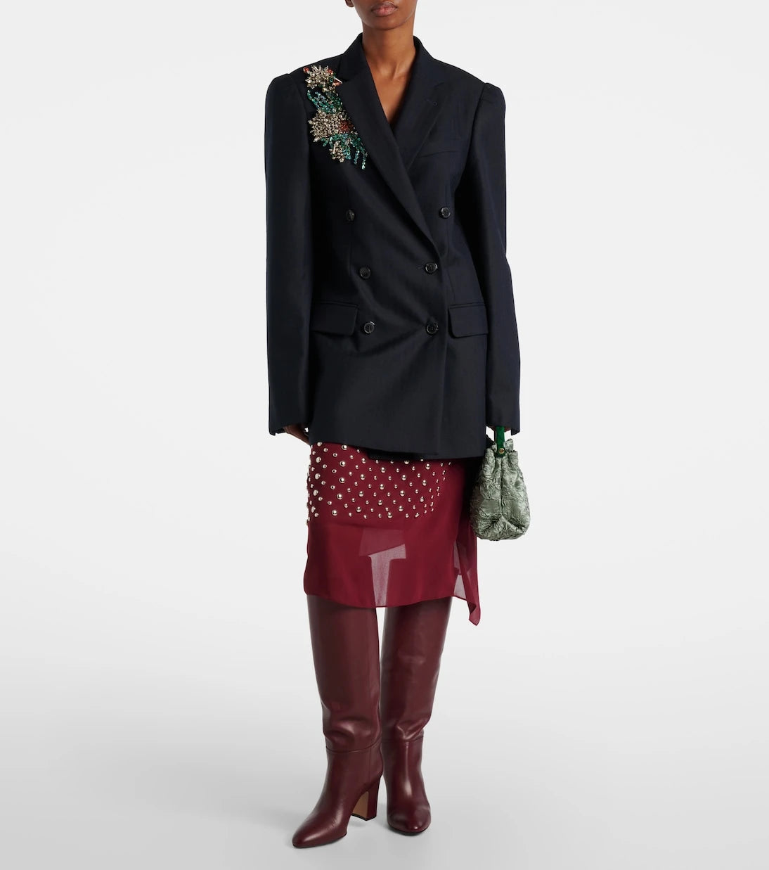 Paris Texas - Lavinia 75 leather knee-high boots