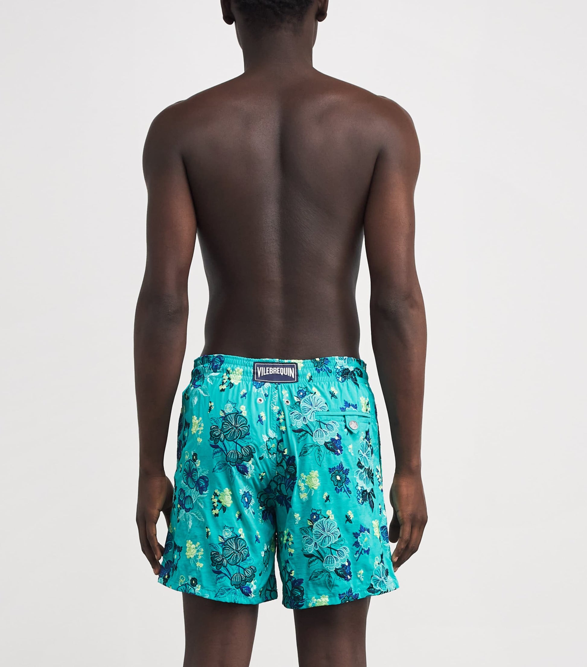 Embroidered Mistral Swim Shorts