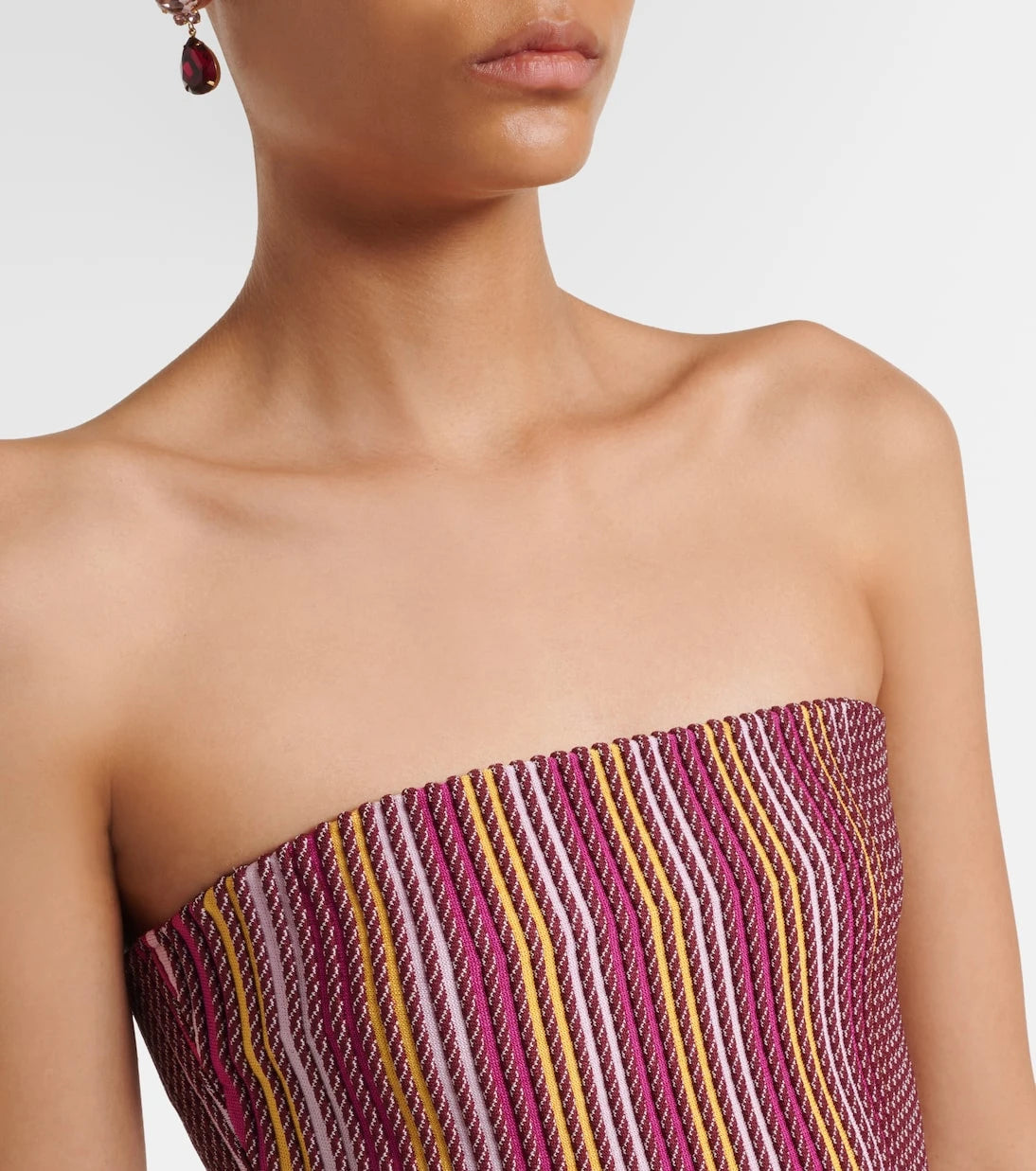 Simkhai - Soleil striped midi dress