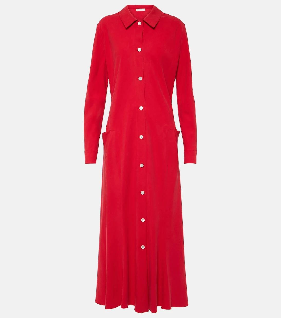 The Row - Myra silk shirt dress