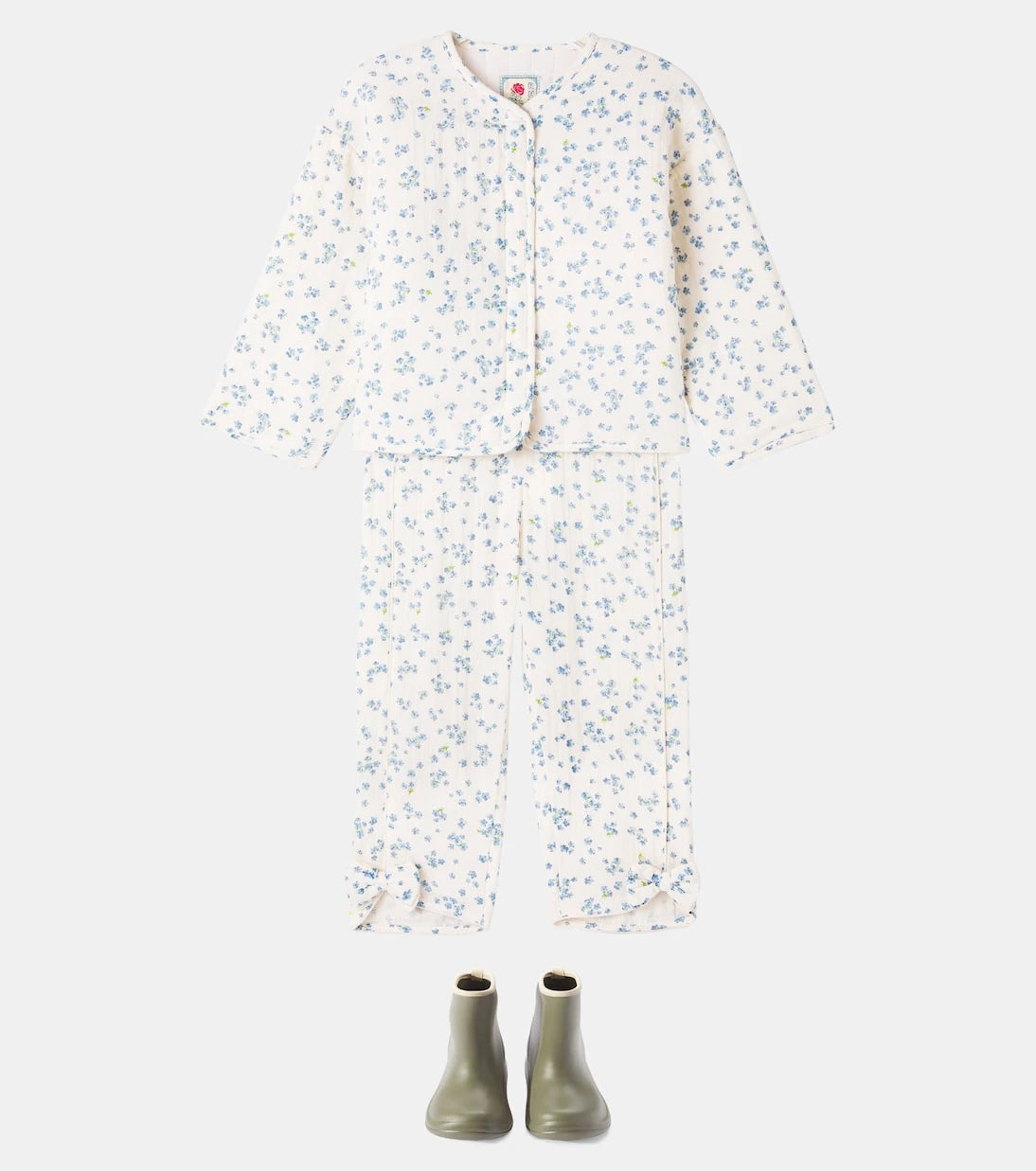 Konges Sløjd - Mioblu floral cotton shorts