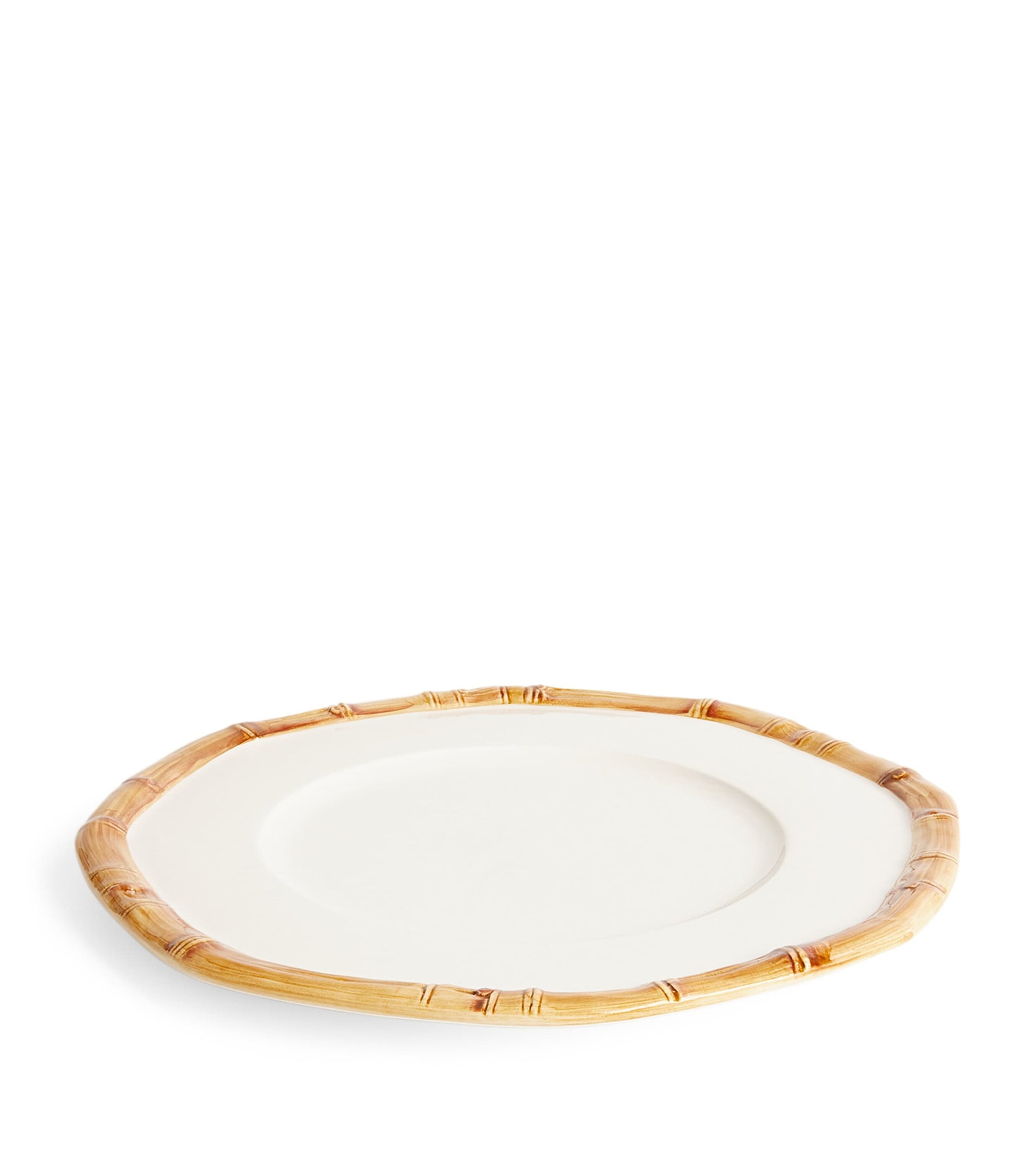 Ceramic Bamboo Plate (32cm)