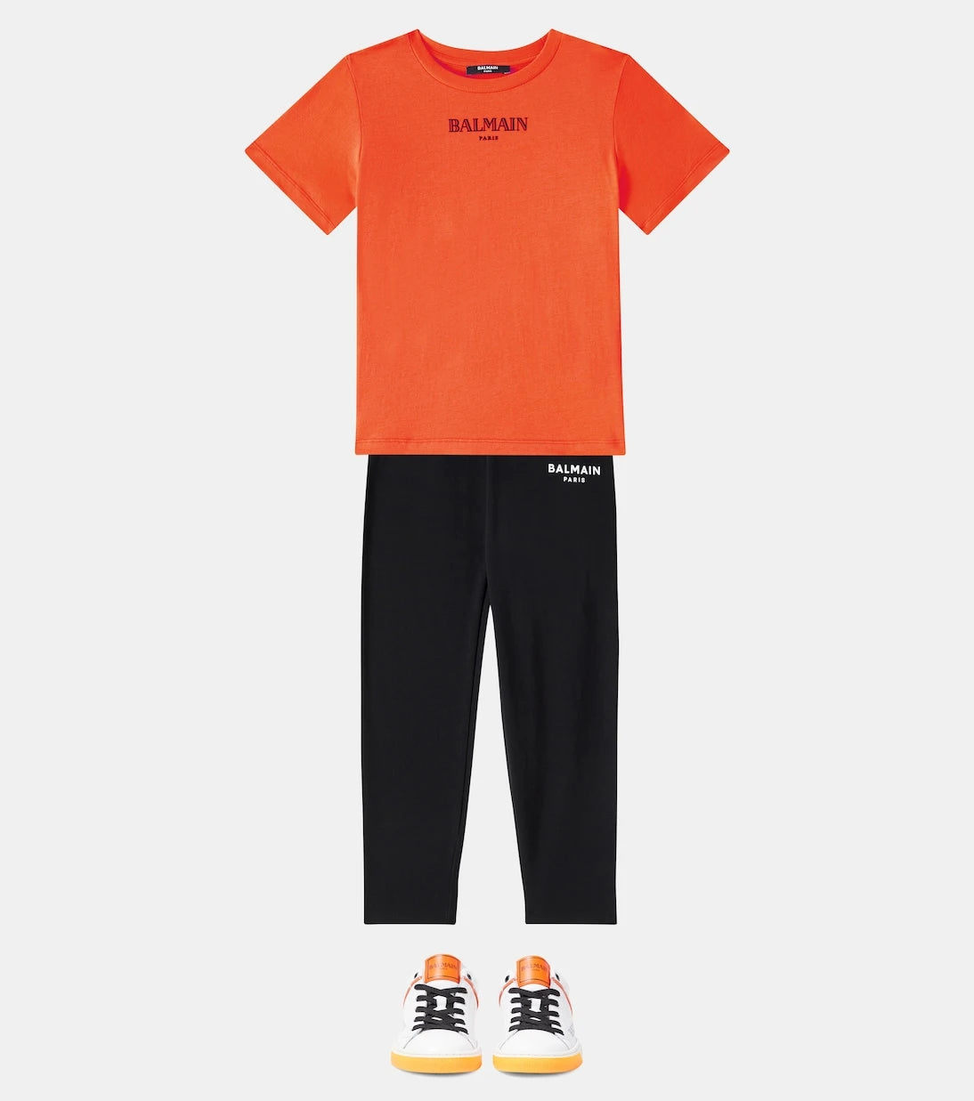 Balmain Kids - تي شيرت قطني
