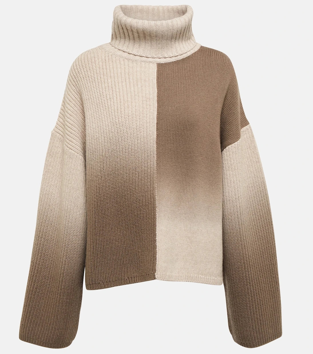 Joseph - Ombré wool-blend turtleneck sweater