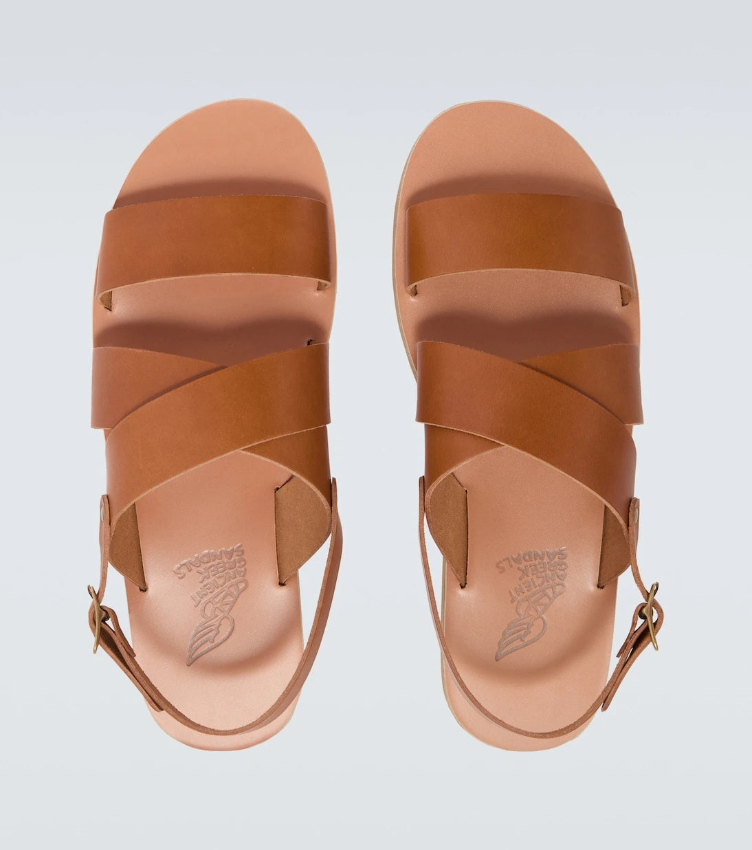 Ancient Greek Sandals - Miltos leather slingback sandals