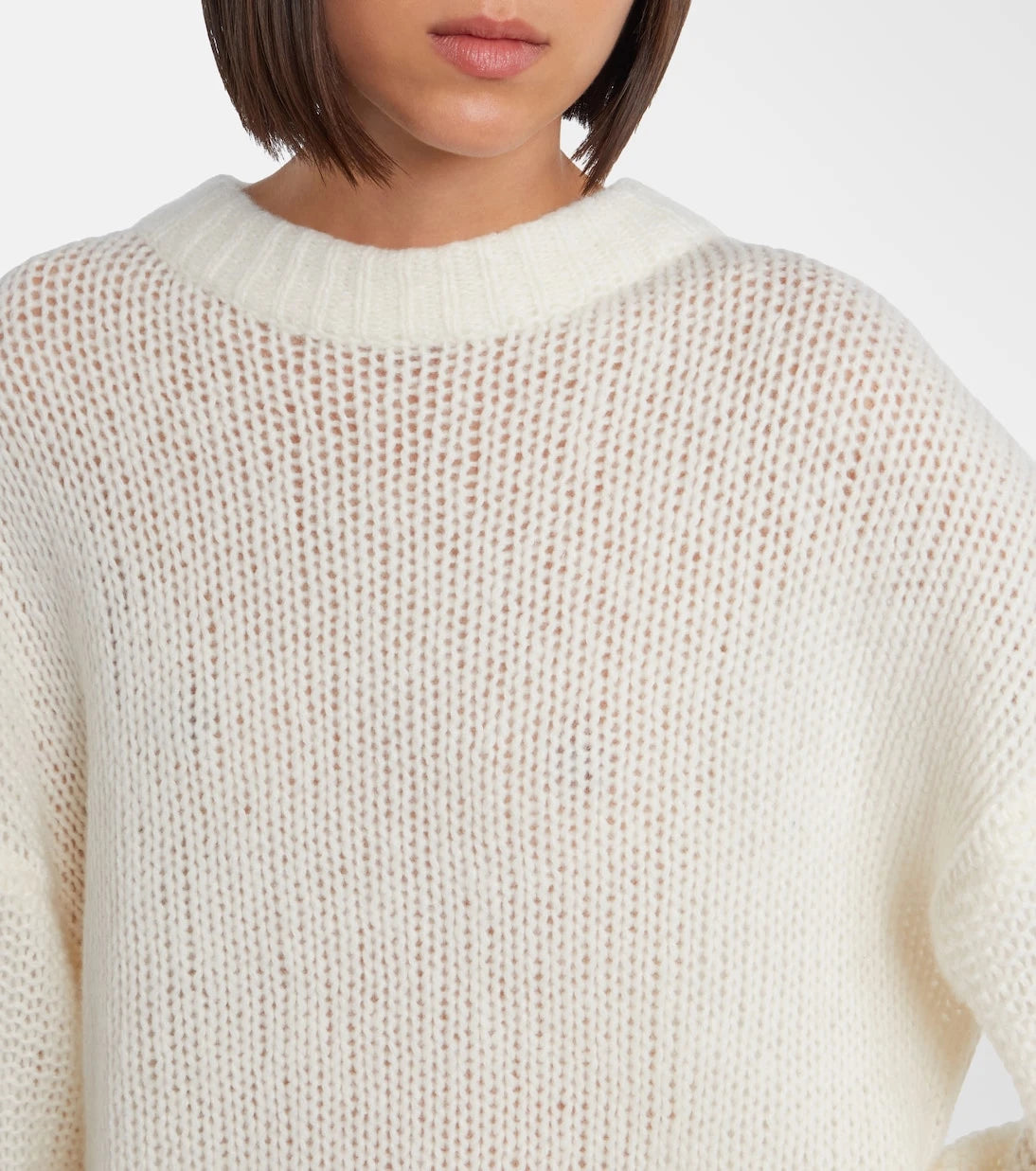 Lisa Yang - Runi open-knit cashmere and silk sweater