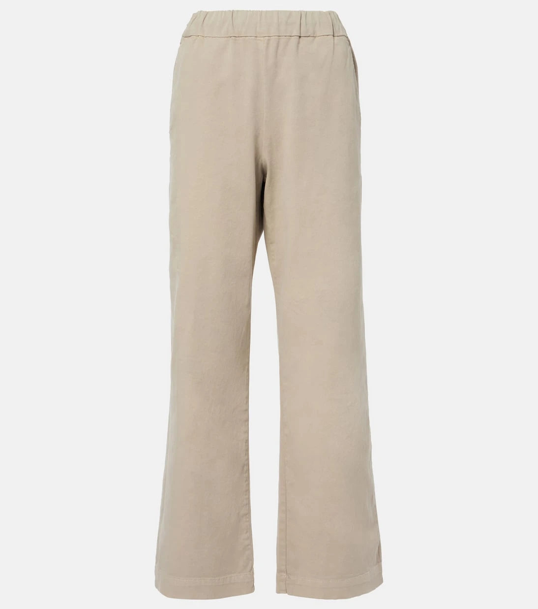 Velvet - Naya cotton-blend twill straight pants