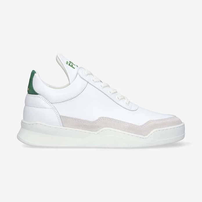 Кожени маратонки Filling Pieces Low Top Ghost