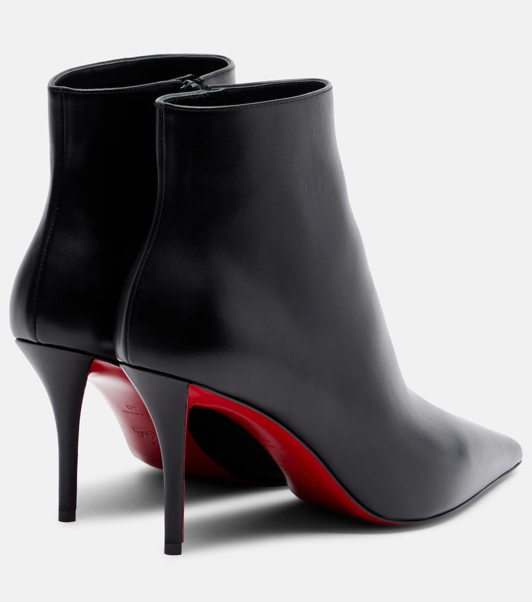 Christian Louboutin - Miss Z 80 leather ankle boots